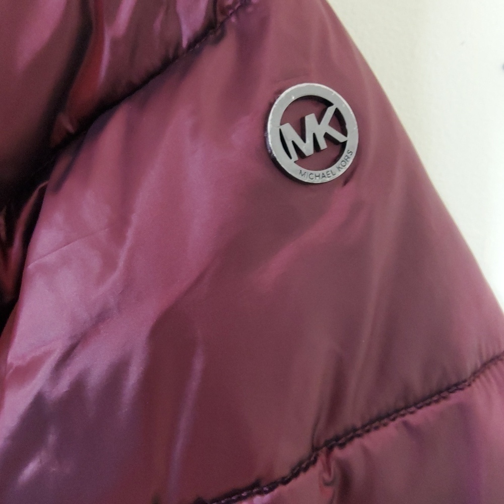 Michael Kors Women's Hooded Puffer Coat/ Jacket Size XS - Picture 2 of 7